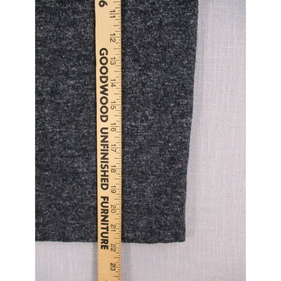 Express Womens Pencil Skirt Set Gray/burgundy Marled Knit Professional Stretch S - Picture 3 of 11